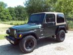 JEEP Wrangler Sport 2.5 BENZINE HARD-TOP Keuring + Car-Pass, Auto's, 2500 cc, Stof, Beige, 4 cilinders