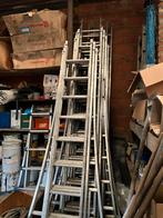 Diverse ladders alu, diverse lengtes, Doe-het-zelf en Bouw, Ophalen, Gebruikt