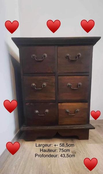 Meubles antiquaires excellent état totalement bois massif️✅♥ beschikbaar voor biedingen