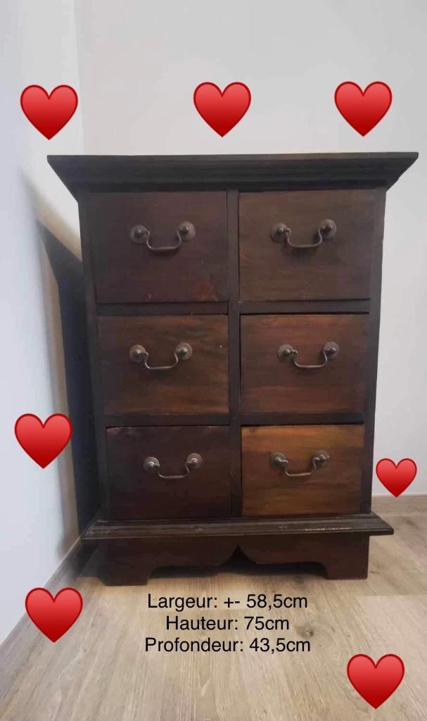 Meubles antiquaires excellent état totalement bois massif️✅♥, Antiquités & Art, Antiquités | Meubles | Armoires, Enlèvement