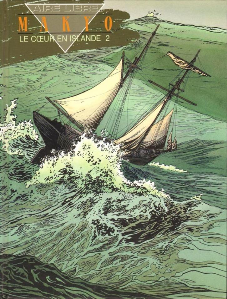 Le coeur en Islande - tome 2, Boeken, Stripverhalen, Zo goed als nieuw, Ophalen