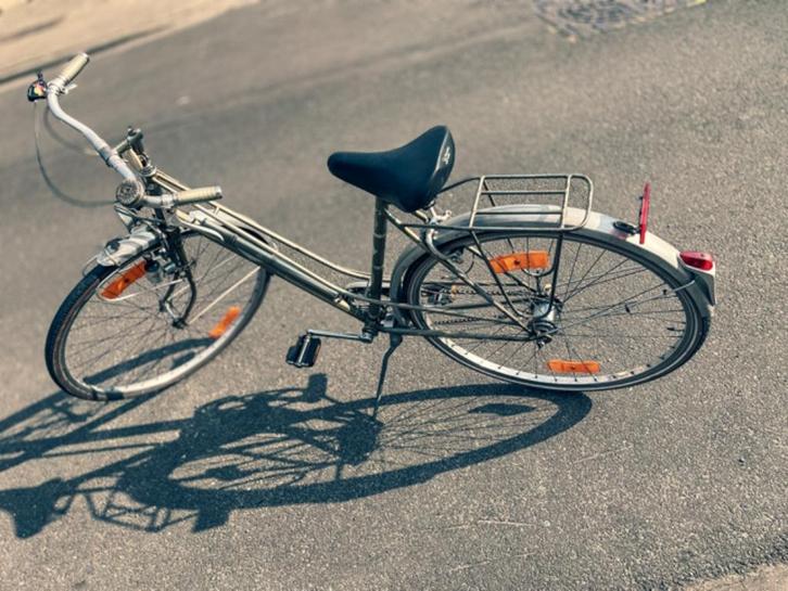 Vintage damesfiets 1952 (geactualiseerd met 3-speed), Fietsen en Brommers, Fietsen | Dames | Damesfietsen, Gebruikt, Overige merken