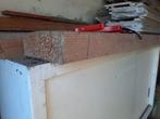 2 houten balken, Doe-het-zelf en Bouw, Hout en Planken, Ophalen, Gebruikt, Balk, Overige houtsoorten