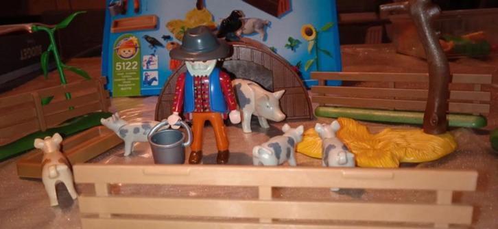 Playmobil 5122 - cochons, Kinderen en Baby's, Speelgoed | Playmobil, Gebruikt, Ophalen of Verzenden