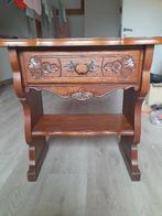 bijzettafeltje met schuif, 25 à 50 cm, Moins de 100 cm, Enlèvement, Utilisé