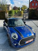 Mini cooper, LED, toit panoramique, sieges chauffants, GPS, Auto's, 4 zetels, Blauw, Handgeschakeld, Particulier
