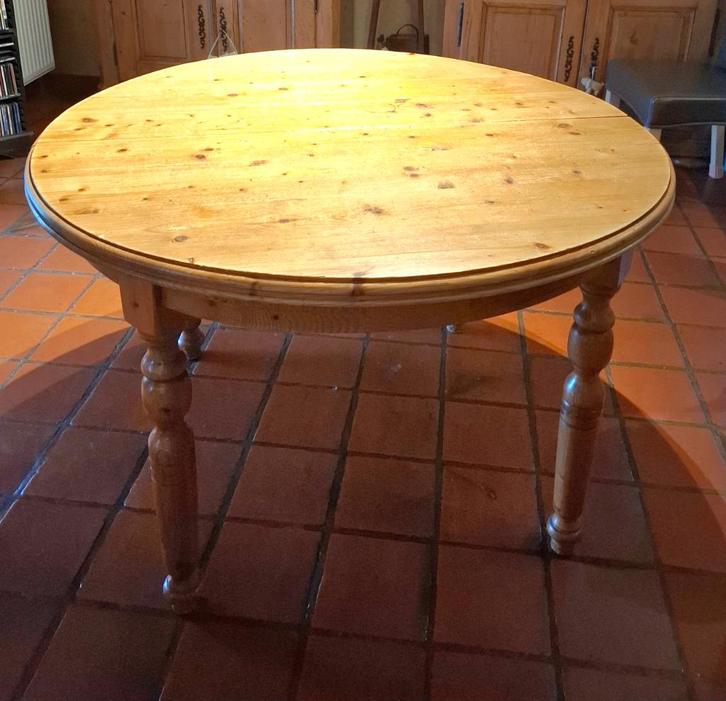 Massieve tafel van grenen hout, Antiek en Kunst, Antiek | Meubels | Tafels, Ophalen