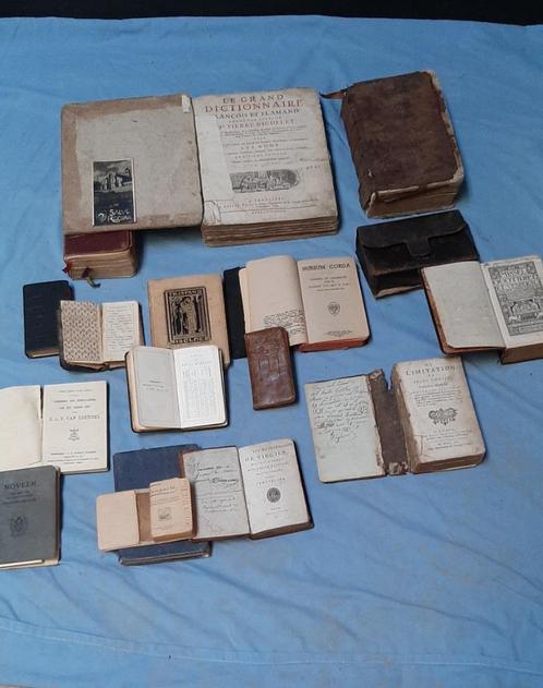 oude boeken grosso modo 1706 tot 1946, Antiquités & Art, Antiquités | Livres & Manuscrits, Enlèvement