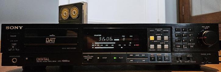 Sony DAT DTC-1000ES+ Onderhouden en 100% functioneel, Audio, Tv en Foto, Cassettedecks, Sony, Ophalen of Verzenden