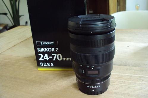 Nikon NIKKOR Z 24-70mm F/2.8 S lens., TV, Hi-fi & Vidéo, Photo | Lentilles & Objectifs, Comme neuf, Zoom, Enlèvement ou Envoi