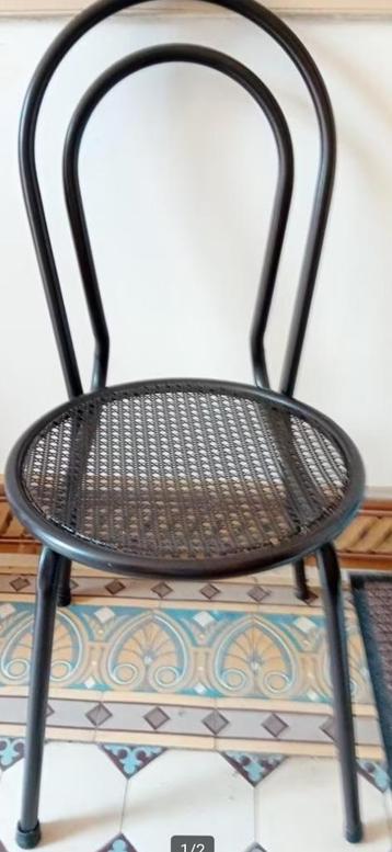 Sterke lichte stoelen (keuken, kantoor, hal) Diam40 H95cm beschikbaar voor biedingen