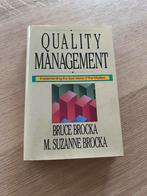 Gestion de la qualité Bruce Brocka Mme Suzanne Brocka., Livres, Enlèvement ou Envoi, Comme neuf, Management, Irwin