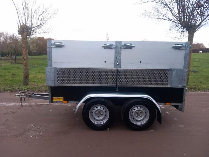 ongeremde dubbelasser, Auto diversen, Aanhangers en Bagagewagens, Zo goed als nieuw, Ophalen