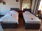 2 ELECTRISCHE BOXSPRINGS, Ophalen, Gebruikt, 90 cm, Eenpersoons