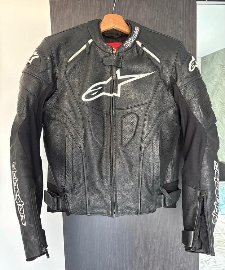 Alpinestars lederen motorjas, Motoren, Kleding | Motorkleding, Jas | leer, Heren, Kinderen, Nieuw zonder kaartje, Ophalen of Verzenden