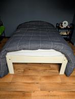 Wit Auping Auronde bed 120 x 200, Huis en Inrichting, Slaapkamer | Bedden, Ophalen, Overige materialen, Wit, Twijfelaar