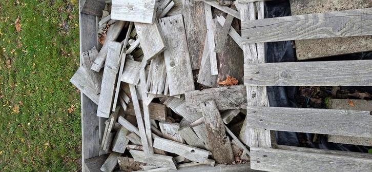 Divers brandhout, Tuin en Terras, Brandhout, Ophalen