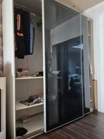 IKEA PAX kleedkamer met glazen schuifdeuren, Huis en Inrichting, Ophalen, Gebruikt, Glas, Met deur(en)