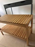 Table salle de bain ou dressing en bambou, Maison & Meubles, Salle de bain | Meubles de Salle de bain, Enlèvement, Comme neuf