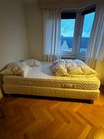 Lit (matelas + sommier), IKEA style, 140 cm, Enlèvement, Utilisé