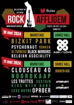 tickets Rock Affligem vrijdag 10/05, Tickets & Billets, Événements & Festivals, Trois personnes ou plus