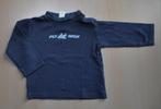 2-170.T-shirt manches longues bleu foncé garçon taille 86, Kinderen en Baby's, Babykleding | Maat 86, Ophalen of Verzenden, Gebruikt