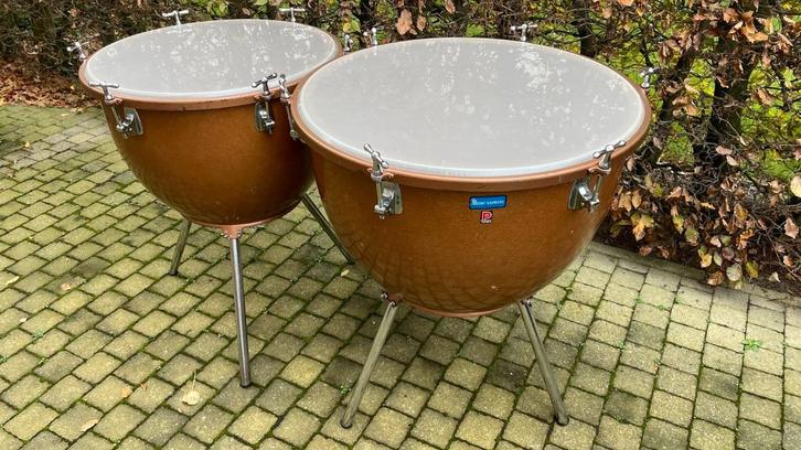 Twee pauken te koop, Muziek en Instrumenten, Percussie, Gebruikt, Ophalen