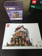 Lego 10350 Tudor Corner + Light Set, Ophalen of Verzenden, Zo goed als nieuw, Complete set, Lego