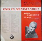 LP VINYL - Robert Valentino ‎– 60 Airs Que Vous Aimez, CD & DVD, 12 pouces, Jazz, Utilisé, Envoi