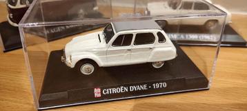 Citroën Dyane beige 1970 1:43 in vitrinedoosje  beschikbaar voor biedingen