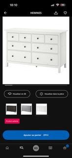 Commode hemnes IKEA, 5 tiroirs ou plus, Enlèvement, Utilisé, Autres essences de bois