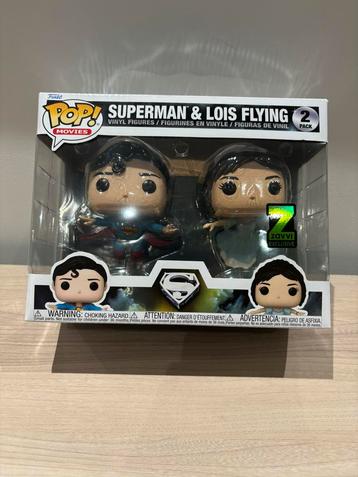 Funko POP! Superman & Lois Flying 2-Pack Zavvi Exclusive new