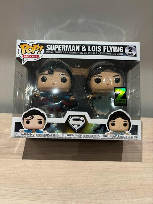 Funko POP! Superman & Lois Flying 2-Pack Zavvi Exclusive new, Collections, Jouets miniatures, Enlèvement ou Envoi