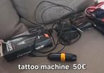 Tattoomachine, Ophalen, Gebruikt