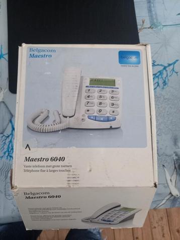 Belgacom maestro 6040, Telecommunicatie, Ophalen of Verzenden, Gebruikt