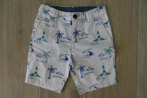 Bermuda / short palmbomen H&M maat 110, Enfants & Bébés, Vêtements enfant | Taille 110, Comme neuf, Garçon, Pantalon, Enlèvement ou Envoi