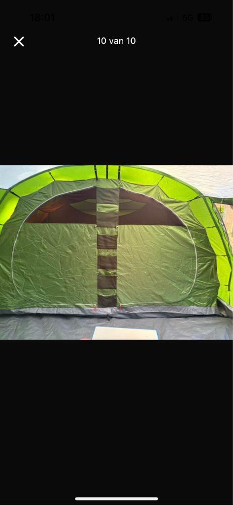 Easy Camp Palmdale   De luxe 6-persoons tent, Caravans en Kamperen, Tenten, tot en met 6, Zo goed als nieuw, Ophalen