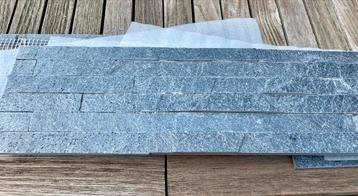 Rotsstrips  metallic grijs 60cmx15cm nog in verpakking 9st. beschikbaar voor biedingen