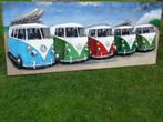 foto, metalen frame met reliëf, 5 VW combi., Tuin en Terras, Ophalen, Nieuw