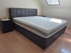 Boxspring 200x180 + grote matras, Huis en Inrichting, Slaapkamer | Boxsprings, Ophalen, Zo goed als nieuw