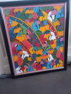 Mooie kader, Ophalen