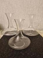 Drie decanteer-karaffen, Ophalen of Verzenden