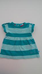 Blauw/groen kleedje van LIEF maat 56, Kinderen en Baby's, Babykleding | Maat 56, Meisje, Jurkje of Rokje, Lief!, Ophalen of Verzenden