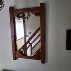 vintage spiegel met hout, Ophalen