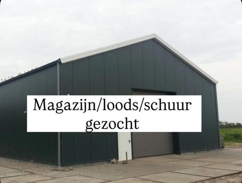 Magazijn/loods/schuur gezocht, Zakelijke goederen, Kantoor en Winkelinrichting | Magazijn, Stelling en Opslag, Ophalen of Verzenden