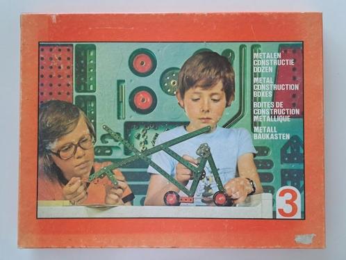 Vintage Spirou Construit - Robbedoes aan de Bouw - Doos 3, Kinderen en Baby's, Speelgoed | Bouwstenen, Gebruikt, Overige merken