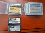 2 st C-Map kaarten en 3x CF cards, Ophalen, Zo goed als nieuw