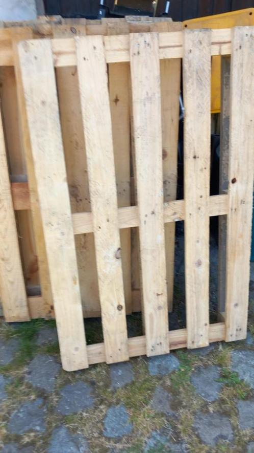 Paletten maat 80 cm x 120 com diverse types, Doe-het-zelf en Bouw, Hout en Planken, Gebruikt, Grenen, Ophalen