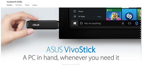 ASUS VIVO ZAKCOMPUTER MINI-PC, Computers en Software, Windows Laptops, Zo goed als nieuw, Ophalen