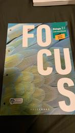 Focus Biologie 3.1 Leerwerkboek (editie 2024) (incl. Pelckma, Boeken, Ophalen, Zo goed als nieuw, Nederlands